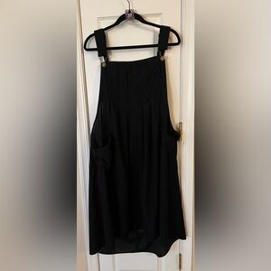 BloomChic Elegant Black Midi Dress